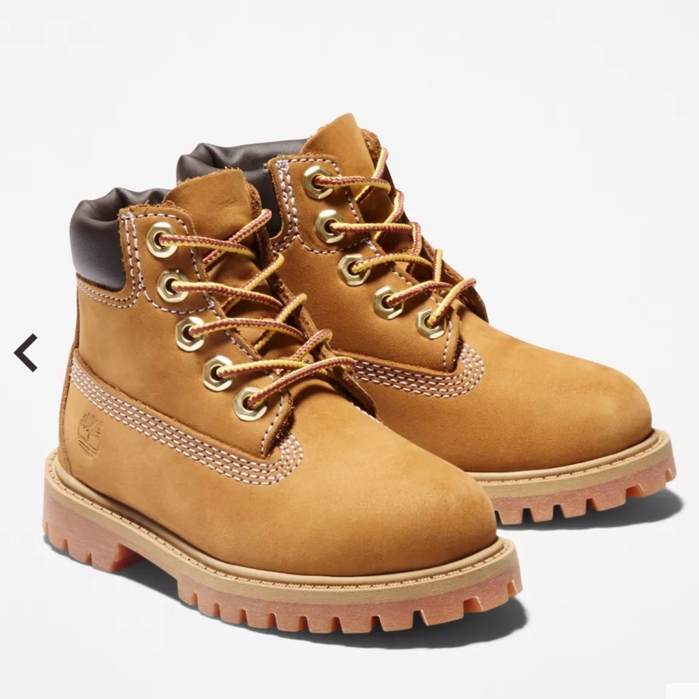 TODDLER TIMBERLAND PREMIUM 6-INCH WATERPROOF BOOTS, Size 8, Used!